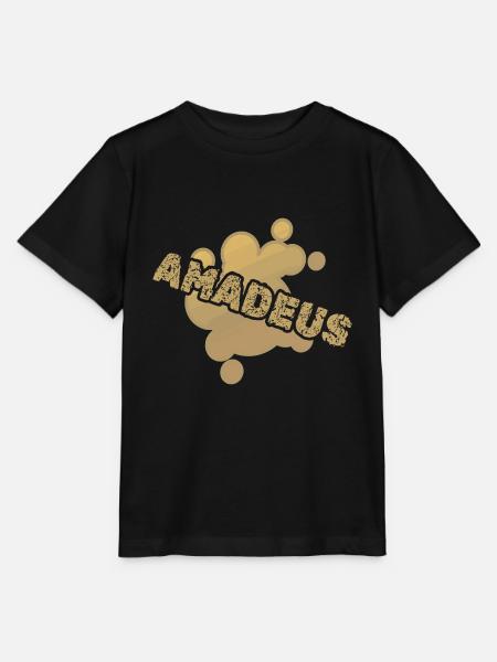 Geschenk für Amadeus - Stanley/Stella Kinder T-Shirt MINI CREATOR - Schwarz