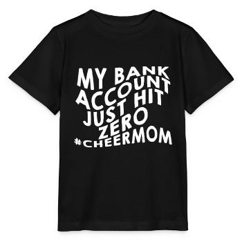 My Bank Account Just Hit Zero 2 - Stanley/Stella MINI CREATOR Kids’ T-Shirt - black - Front - Mikhail (115cm)