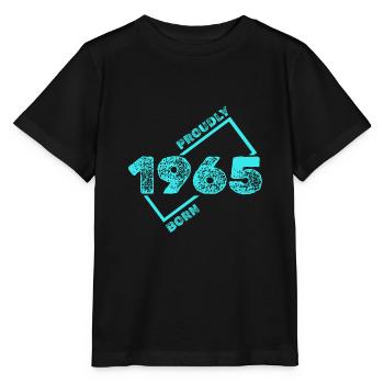 1965 1965 - Stanley/Stella Kinder T-Shirt MINI CREATOR  - Schwarz - Vorne - Mikhail (115cm)