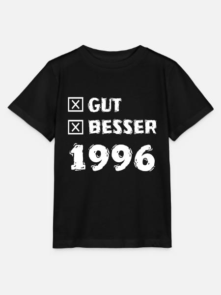 Jahr 1996 - Stanley/Stella Kinder T-Shirt MINI CREATOR - Schwarz