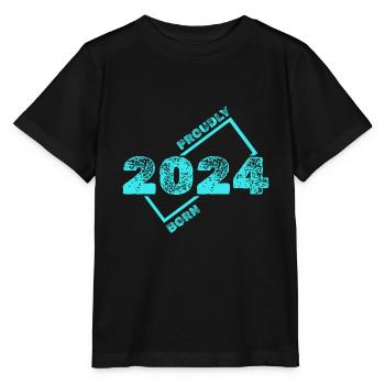2024 - Stanley/Stella Kinder T-Shirt MINI CREATOR  - Schwarz - Vorne - Mikhail (115cm)