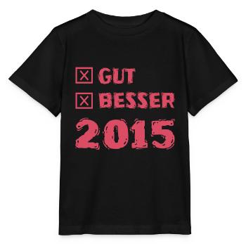 Besser 2015 - Stanley/Stella Kinder T-Shirt MINI CREATOR  - Schwarz - Vorne - Mikhail (115cm)