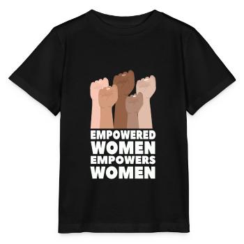 Femmes autonomes Femmes autonomes - T-shirt bio MINI CREATOR Stanley/Stella Enfant - noir - Devant - Mikhail (115cm)
