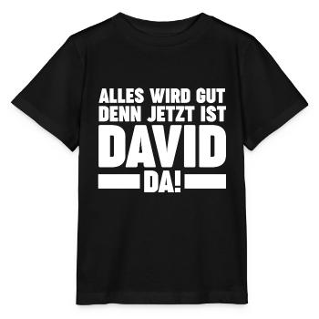 David - Stanley/Stella Kinder T-Shirt MINI CREATOR  - Schwarz - Vorne - Mikhail (115cm)