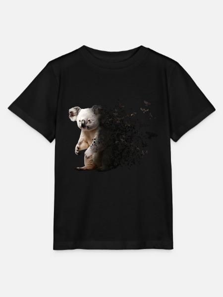 Koala - Stanley/Stella Kinder T-Shirt MINI CREATOR - Schwarz