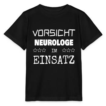 Berufung Neurologe - Stanley/Stella Kinder T-Shirt MINI CREATOR  - Schwarz - Vorne - Mikhail (115cm)