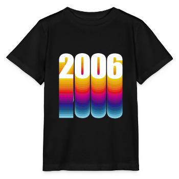 Naissance 2006 Année de naissance - T-shirt bio MINI CREATOR Stanley/Stella Enfant - noir - Devant - Mikhail (115cm)