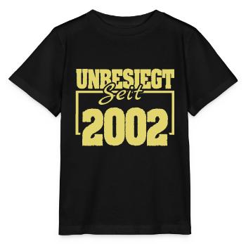 seit 2002 - Stanley/Stella Kinder T-Shirt MINI CREATOR  - Schwarz - Vorne - Mikhail (115cm)