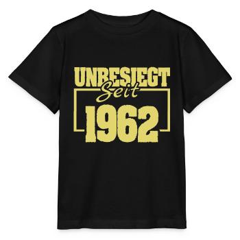 seit 1962 - Stanley/Stella Kinder T-Shirt MINI CREATOR  - Schwarz - Vorne - Mikhail (115cm)
