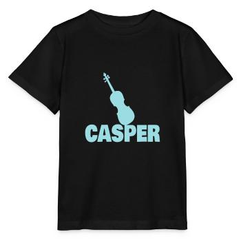 Viola Casper - Stanley/Stella MINI CREATOR Kids’ T-Shirt - black - Front - Mikhail (115cm)