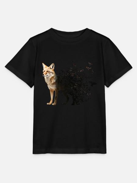 Schakal - Stanley/Stella Kinder T-Shirt MINI CREATOR  - Schwarz
