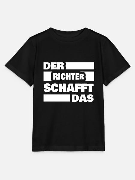 Arbeit Richter - Stanley/Stella Kinder T-Shirt MINI CREATOR  - Schwarz