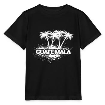 Guatemala as a party - Stanley/Stella MINI CREATOR Kids’ T-Shirt - black - Front - Mikhail (115cm)