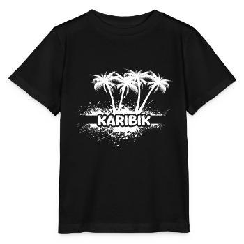 Caribbean - Stanley/Stella MINI CREATOR Kids’ T-Shirt - black - Front - Mikhail (115cm)