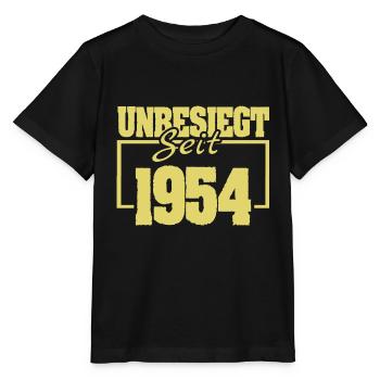 seit 1954 - Stanley/Stella Kinder T-Shirt MINI CREATOR  - Schwarz - Vorne - Mikhail (115cm)