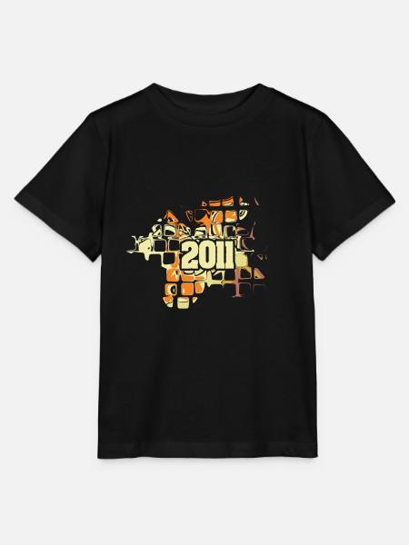 2011 - Stanley/Stella Kinder T-Shirt MINI CREATOR - Schwarz