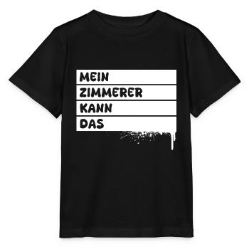 Zimmerer - Stanley/Stella Kinder T-Shirt MINI CREATOR  - Schwarz - Vorne - Mikhail (115cm)