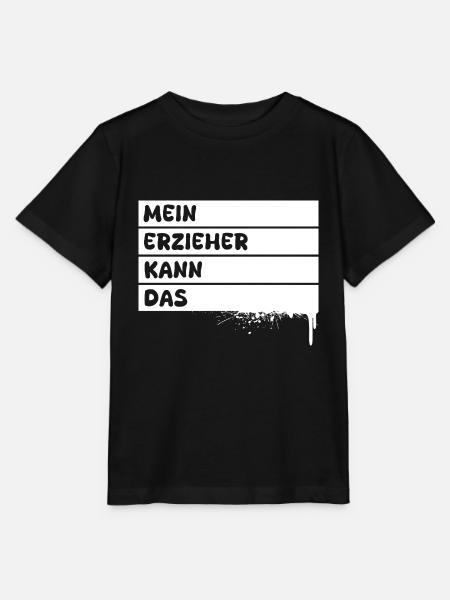 Beruf Erzieher - Stanley/Stella Kinder T-Shirt MINI CREATOR - Schwarz
