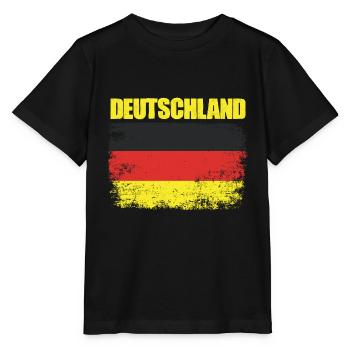 Fantastique drapeau allemand pour l’allemand - T-shirt bio MINI CREATOR Stanley/Stella Enfant - noir - Devant - Mikhail (115cm)