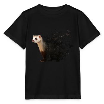 Furet - T-shirt bio MINI CREATOR Stanley/Stella Enfant - noir - Devant - Mikhail (115cm)