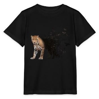 Jaguar - T-shirt bio MINI CREATOR Stanley/Stella Enfant - noir - Devant - Mikhail (115cm)