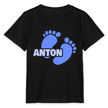 Birth Anton - Stanley/Stella MINI CREATOR Kids’ T-Shirt - black - Front - Mikhail (115cm)