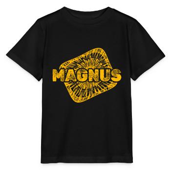 Magnus - T-shirt bio MINI CREATOR Stanley/Stella Enfant - noir - Devant - Mikhail (115cm)