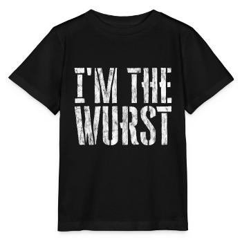 I'm The Wurst 3 - Stanley/Stella Kinder T-Shirt MINI CREATOR  - Schwarz - Vorne - Mikhail (115cm)