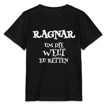 Sauveur Ragnar - T-shirt bio MINI CREATOR Stanley/Stella Enfant - noir - Devant - Mikhail (115cm)