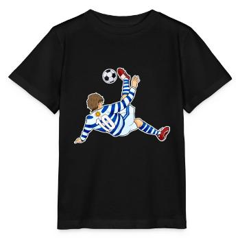 Uruguay National Soccer Team I Football Uruguay - Stanley/Stella Kinder T-Shirt MINI CREATOR  - Schwarz - Vorne - Mikhail (115cm)