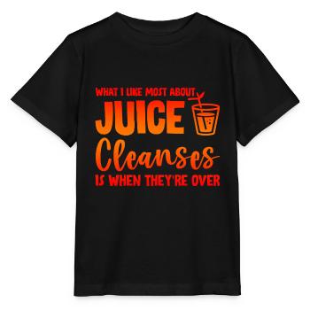 Ce que j’aime le plus chez Juice Cleanses 4 - T-shirt bio MINI CREATOR Stanley/Stella Enfant - noir - Devant - Mikhail (115cm)