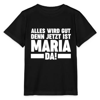 Maria - Stanley/Stella Kinder T-Shirt MINI CREATOR  - Schwarz - Vorne - Mikhail (115cm)