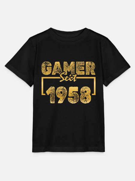 Gamen 1958 - Stanley/Stella Kinder T-Shirt MINI CREATOR  - Schwarz