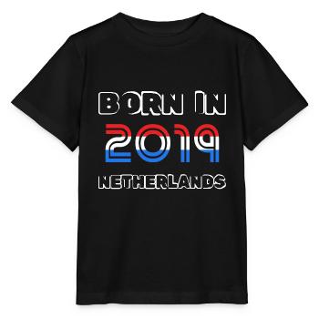 Pays-Bas 2019 - T-shirt bio MINI CREATOR Stanley/Stella Enfant - noir - Devant - Mikhail (115cm)