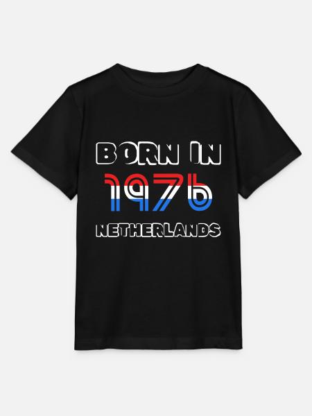 1976 - Stanley/Stella Kinder T-Shirt MINI CREATOR - Schwarz