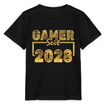 Sur PC 2028 - T-shirt bio MINI CREATOR Stanley/Stella Enfant - noir - Devant - Mikhail (115cm)