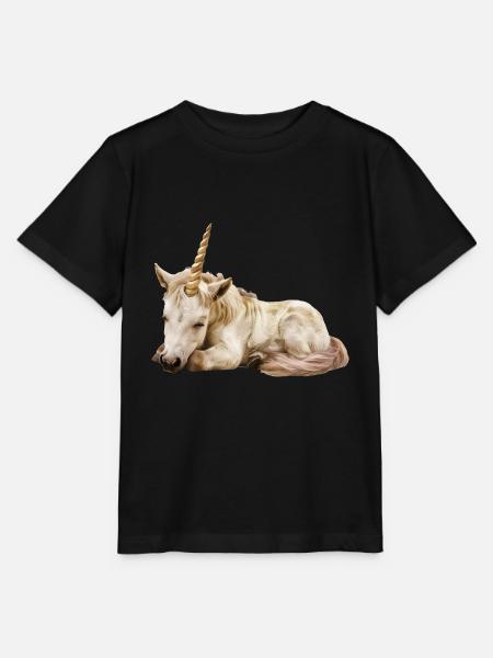 Einhorn - Stanley/Stella Kinder T-Shirt MINI CREATOR - Schwarz