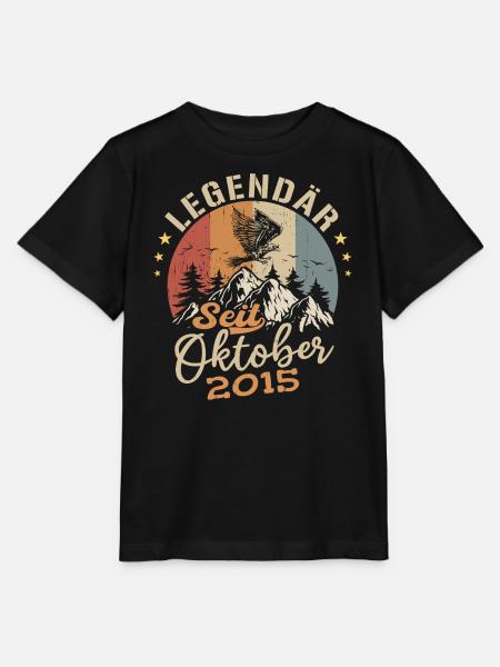 Legendär seit Oktober 2015 - 2015 - Stanley/Stella Kinder T-Shirt MINI CREATOR - Schwarz