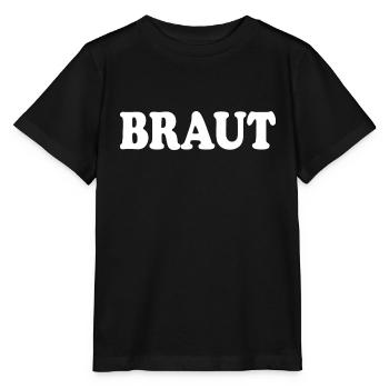 Braut - Stanley/Stella Kinder T-Shirt MINI CREATOR  - Schwarz - Vorne - Mikhail (115cm)