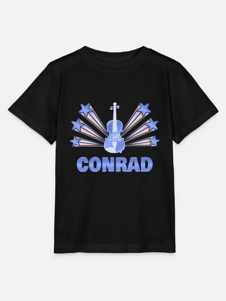 Musikinstrument Conrad - Stanley/Stella Kinder T-Shirt MINI CREATOR  - Schwarz