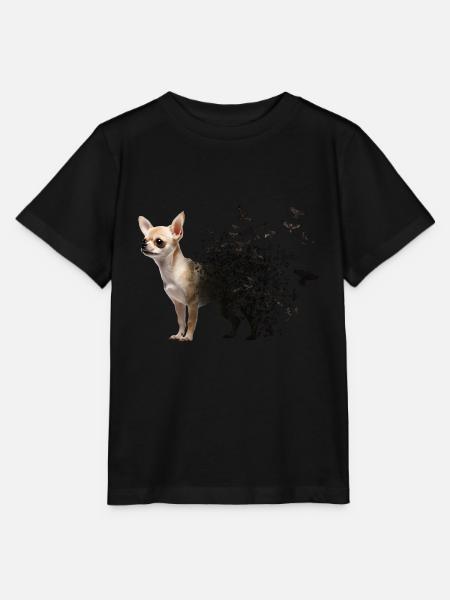 Chihuahua - Stanley/Stella MINI CREATOR lasten t-paita - musta
