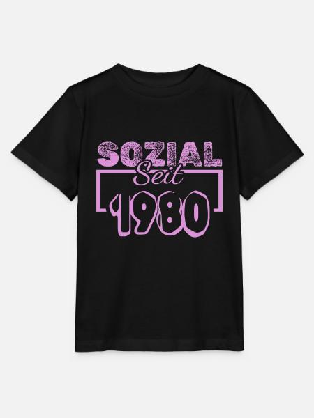 seit 1980 - Stanley/Stella Kinder T-Shirt MINI CREATOR - Schwarz