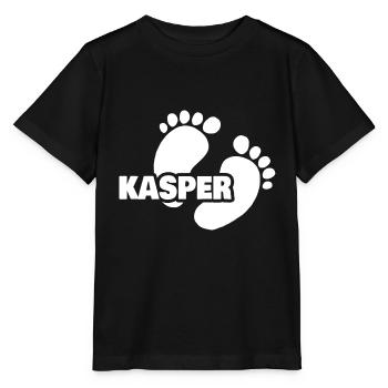 Geschenk für Kasper - Stanley/Stella Kinder T-Shirt MINI CREATOR  - Schwarz - Vorne - Mikhail (115cm)