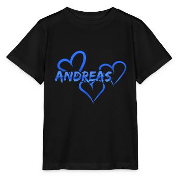 Cadeau pour Andreas - T-shirt bio MINI CREATOR Stanley/Stella Enfant - noir - Devant - Mikhail (115cm)