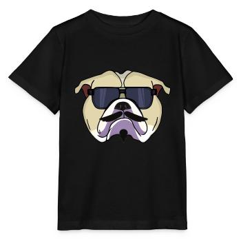 Colorbulls Conti Bulldoggen Continental Bulldogs - Stanley/Stella MINI CREATOR Kids’ T-Shirt - black - Front - Mikhail (115cm)