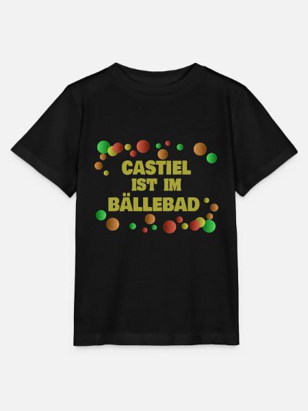 Bällebad Castiel - Stanley/Stella Kinder T-Shirt MINI CREATOR - Schwarz