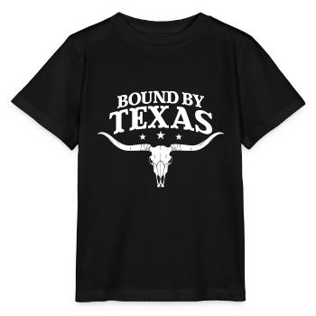 Lié par le Texas - T-shirt bio MINI CREATOR Stanley/Stella Enfant - noir - Devant - Mikhail (115cm)