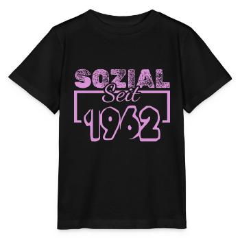 seit 1962 - Stanley/Stella Kinder T-Shirt MINI CREATOR  - Schwarz - Vorne - Mikhail (115cm)