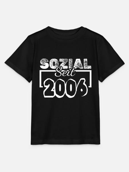 Sozial 2006 - Stanley/Stella Kinder T-Shirt MINI CREATOR - Schwarz
