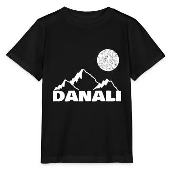 Bergsport Danali - Stanley/Stella Kinder T-Shirt MINI CREATOR  - Schwarz - Vorne - Mikhail (115cm)